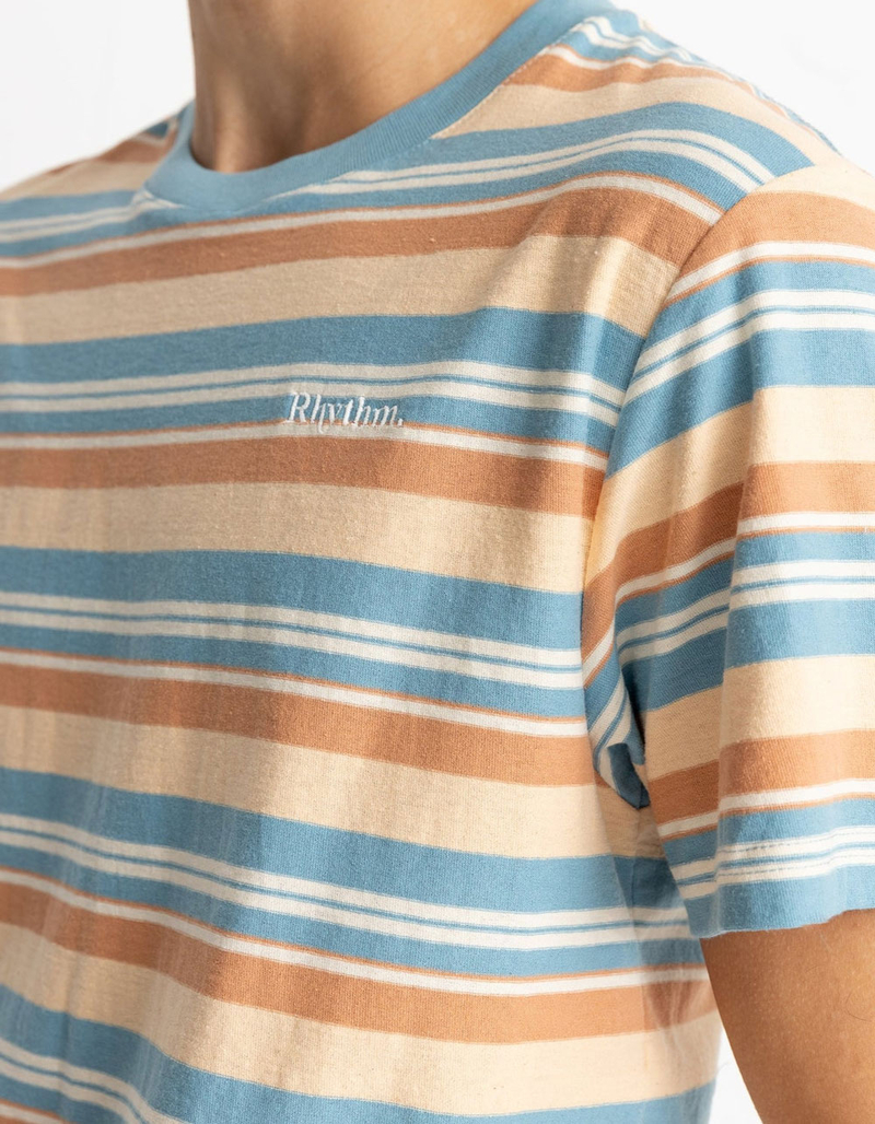 RHYTHM Everyday Mens Stripe Tee image number 3