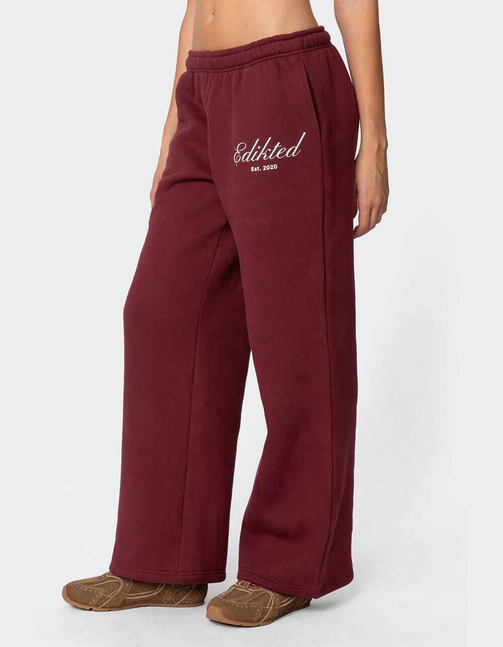THEREDTHREAD layered sweat pants lace 【公式通販】