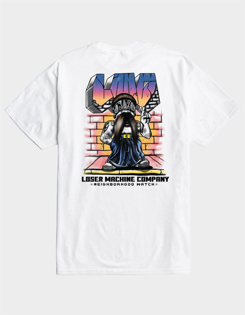 LOSER MACHINE Neighborhood Watch Mens Tee image number 0