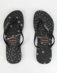 HAVAIANAS Slim Metallic Womens Sandals image number 2