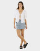 RIP CURL Vibe Surf Tie Front Womens Top image number 3