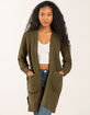 POOF Womens Front Pocket Cardigan image number 1