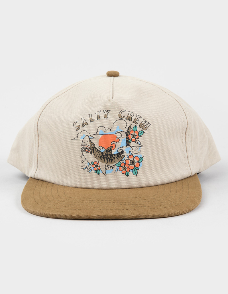 SALTY CREW Old School 5 Panel Snapback Hat image number 1
