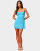 EDIKTED Barbie&trade; Muse Cupped Chiffon Mini Dress image number 1