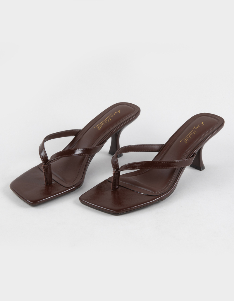 ANNE MICHELLE Align Womens Kitten Heels image number 1