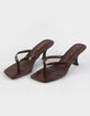 ANNE MICHELLE Align Womens Kitten Heels image number 2