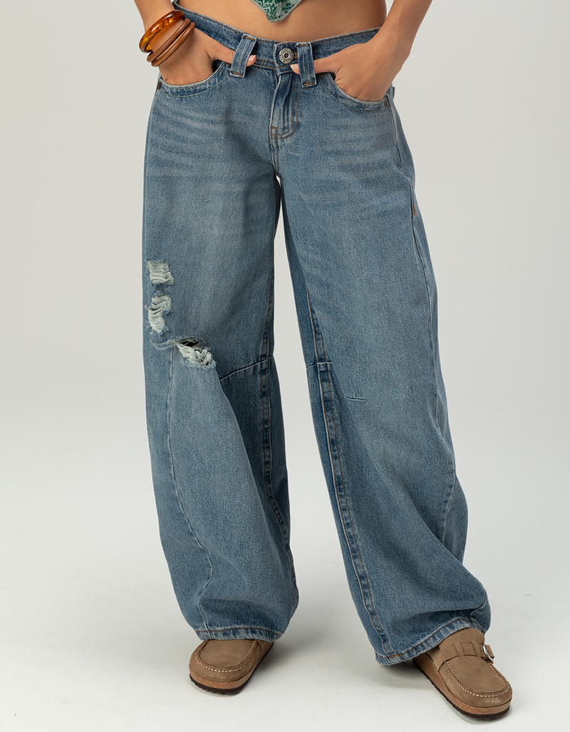 BDG Urban Outfitters Kayla Womens Low Rise Slouchy Cocoon Jeans image number 1