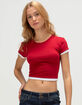 TILLYS Double Layer Womens Tee image number 1