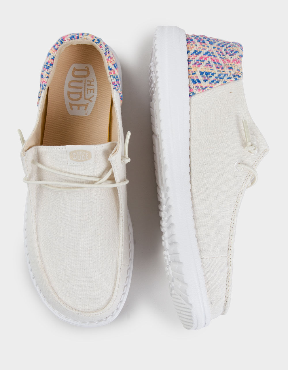 みやもん Hey Dude Women`s Wendy Funk Mono White Casual