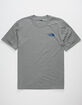 THE NORTH FACE Red Box Heather Mens T-Shirt image number 2
