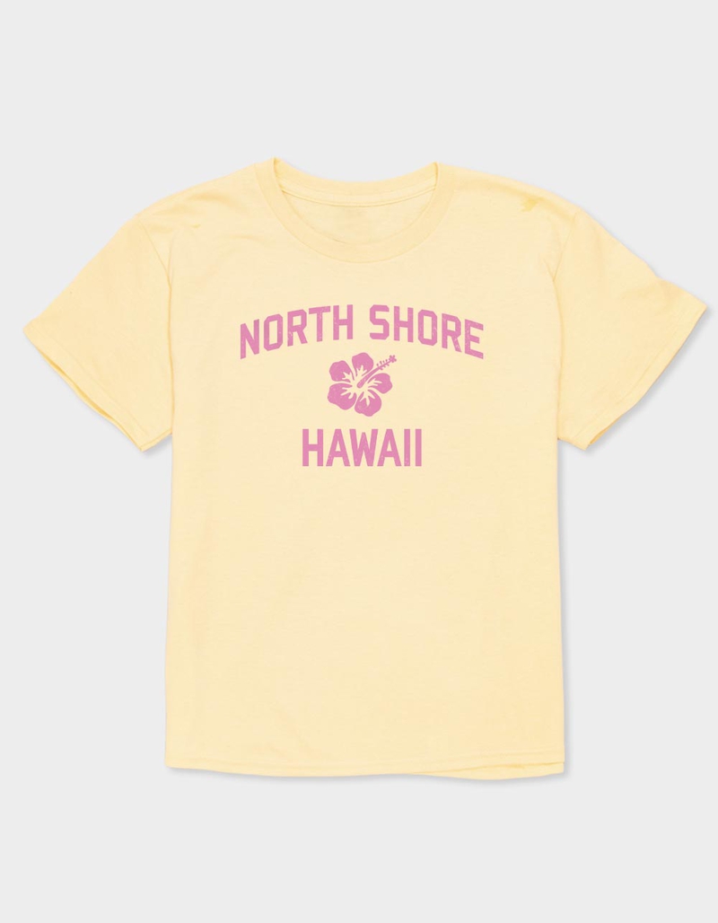 HAWAII North Shore Hibiscus Unisex Kids Tee image number 0