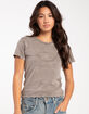 BDG Urban Outfitters Embossed Womens Baby Tee image number 2