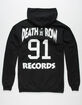 RIPPLE JUNCTION Death Row Records Mens Hoodie image number 1