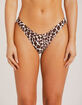 DAMSEL Giraffe Texture High Leg Bikini Bottom image number 2