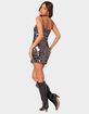 EDIKTED Bring The Sparkle Sequin Mini Dress image number 4