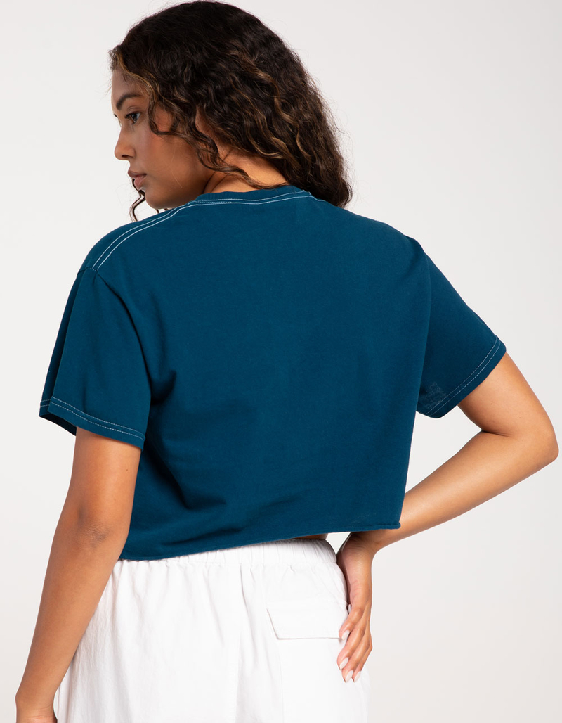 FULL TILT Michigan Womens Crop Tee image number 2