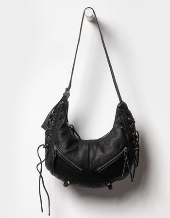 Washed Laced Shoulder Bag Primary Image