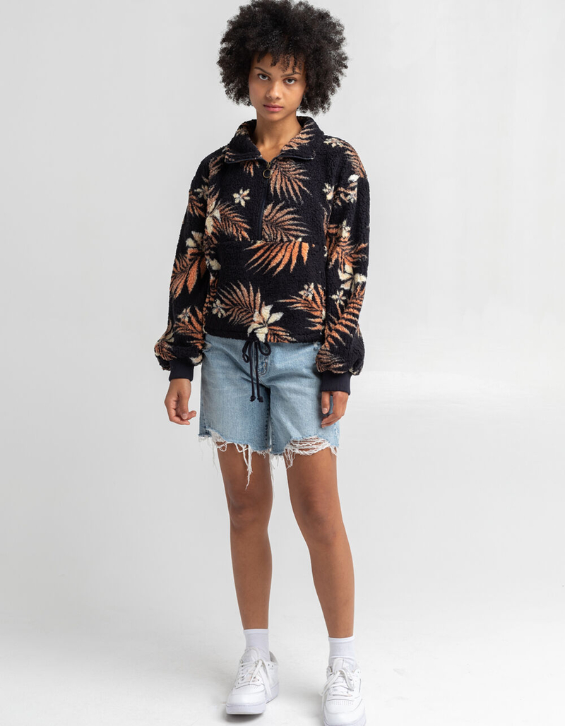 BILLABONG Time Off Womens Sherpa Pullover Sweatshirt image number 3