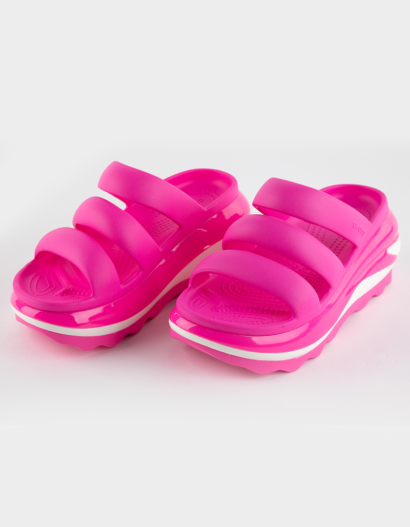 CROCS Mega Crush Triple Strap Womens Platform Sandals image number 1