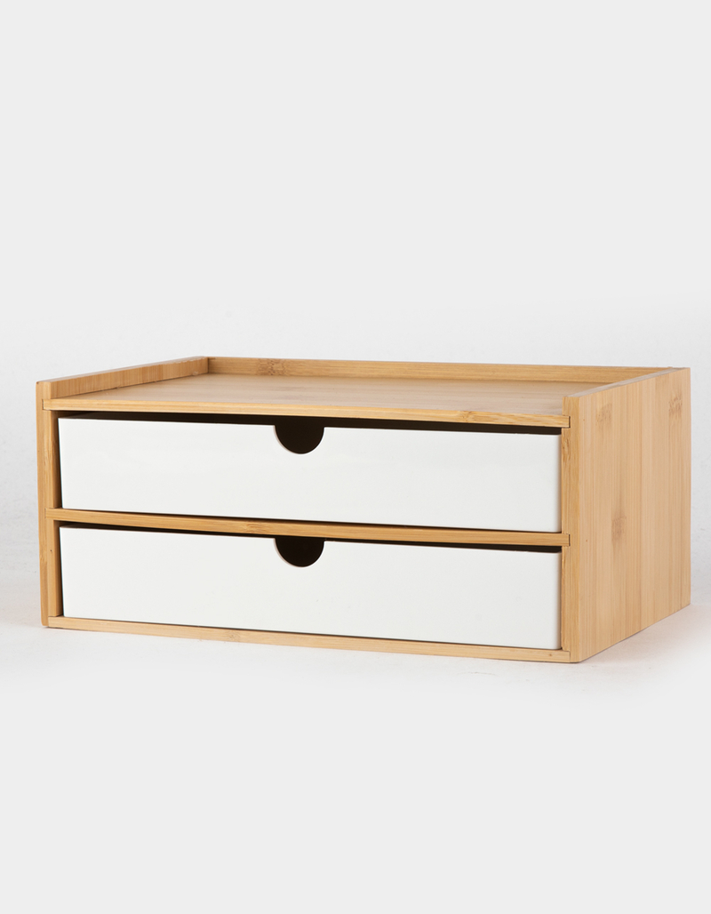 Two Tier Bamboo Organizer image number 0