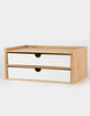 Two Tier Bamboo Organizer image number 1
