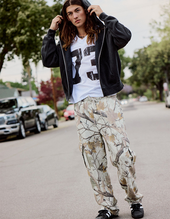 RSQ Mens Baggy Cargo Sweatpants Primary Image