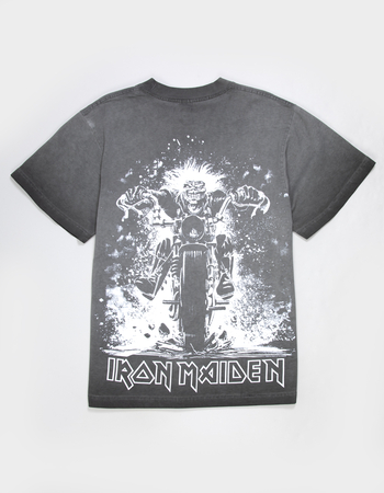 IRON MAIDEN Moto Mens Boxy Tee Primary Image