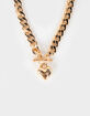 JUICY COUTURE Chain Heart Pendant Necklace image number 2