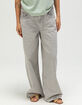 BDG Urban Outfitters Jaya Ticking Stripe Womens Low Rise Wide Leg Jeans image number 2