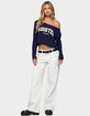 EDIKTED LA Babe Off Shoulder Top image number 4