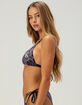 AFFLICTION Medallion Triangle Bikini Top image number 2