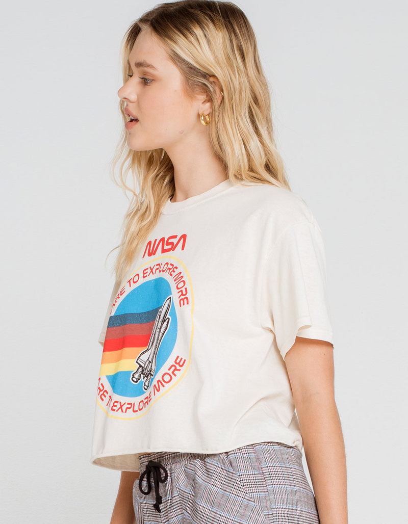 VINYL ICONS NASA Womens Crop Tee image number 1