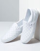 VANS Checkerboard Classic Slip-On True White Shoes image number 3