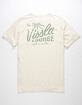 VISSLA Palm Tree Lounge Mens Pocket Tee image number 1