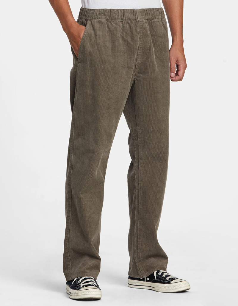 RVCA Americana Mens Elastic Waist Corduroy Pants image number 4