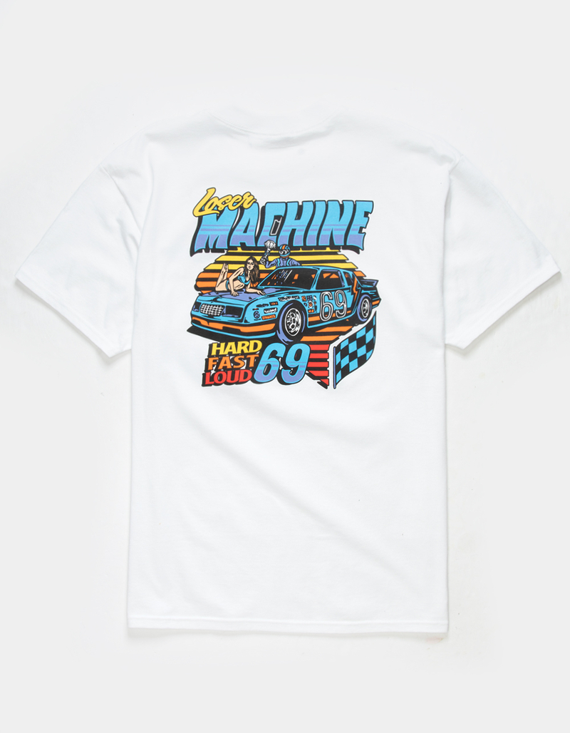 LOSER MACHINE Hard & Fast Mens Tee image number 0