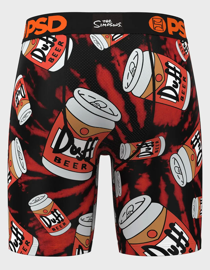 PSD x The Simpsons Duff Beer Mens Boxer Briefs image number 3