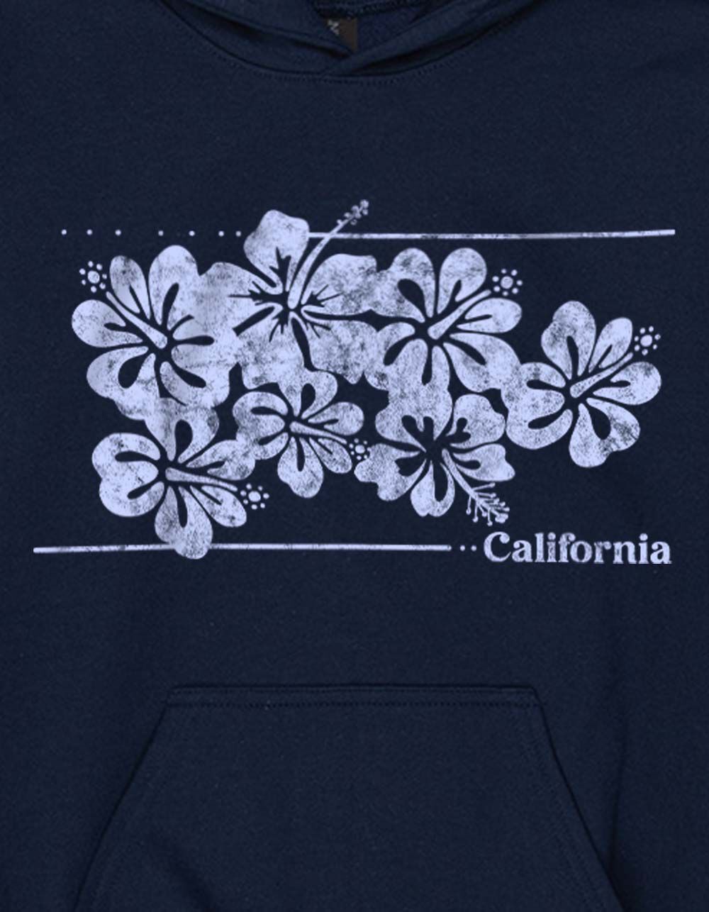 HIBISCUS California Unisex Kids Hoodie - NAVY | Tillys