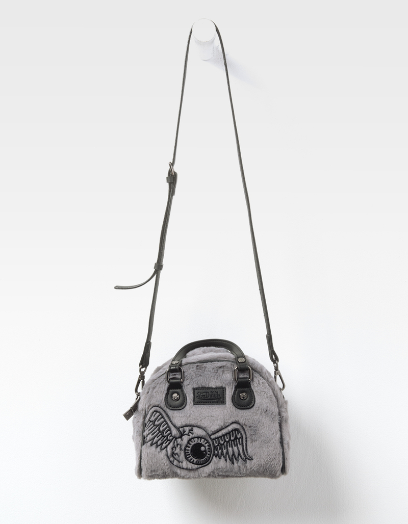 VON DUTCH Furry Bowling Bag image number 7