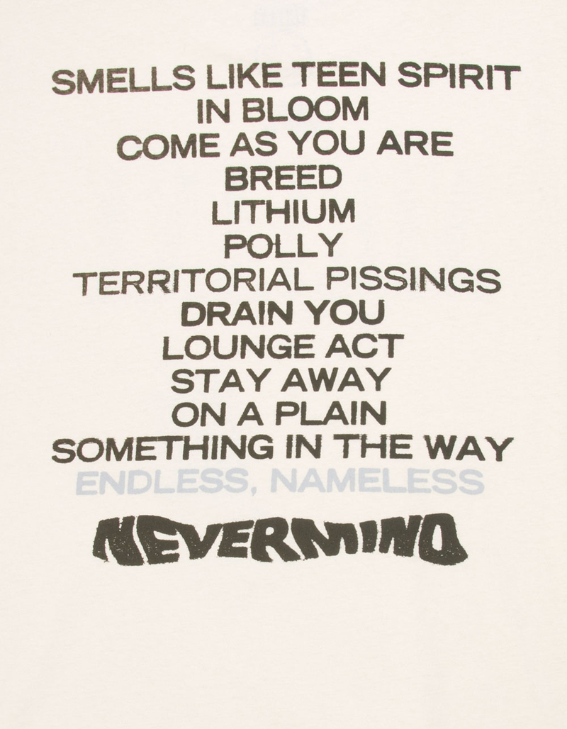 NIRVANA Nevermind Mens Boxy Tee image number 3