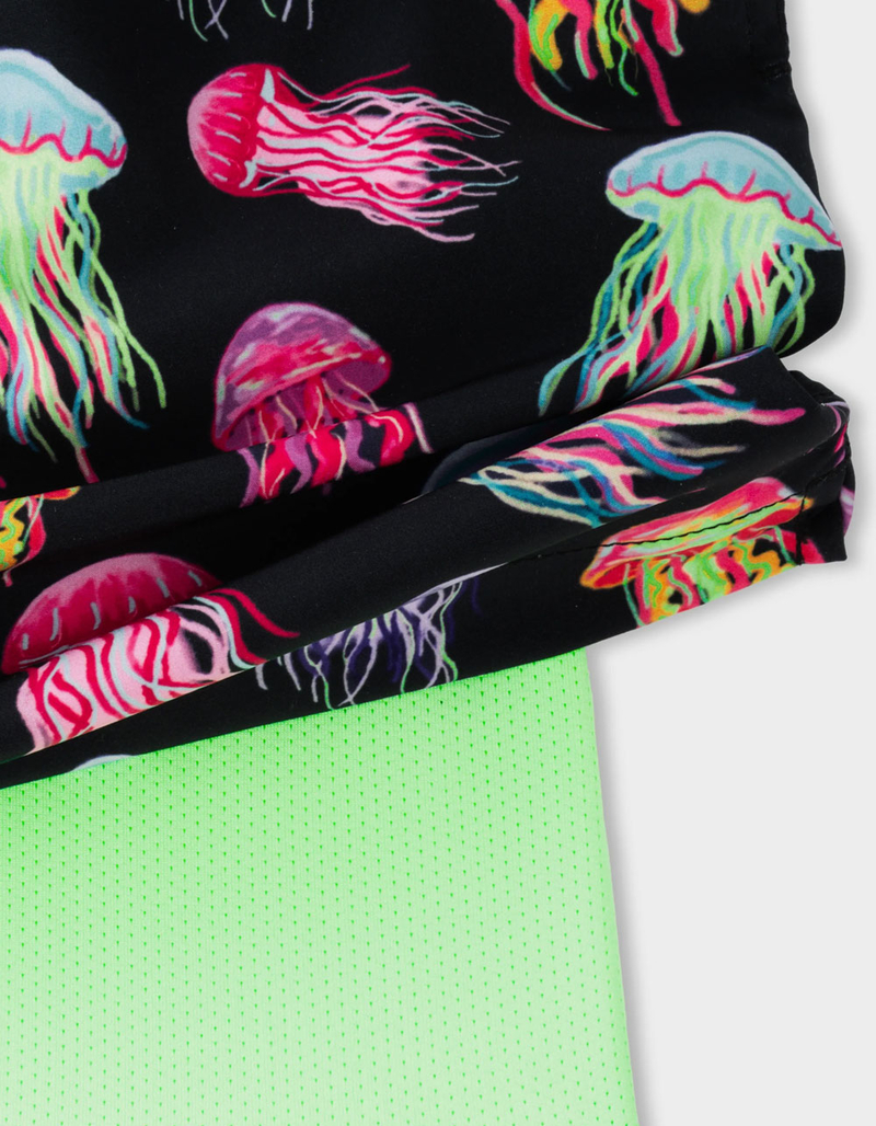 CHUBBIES Don't Be Jellies Boys Lined Swim Trunks image number 3