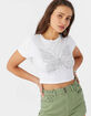 O'NEILL Y2K Butterfly Womens Baby Tee image number 2