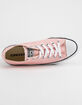 CONVERSE Chuck Taylor All Star Storm Pink Low Top Womens Shoes image number 3