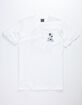 DARK SEAS Oasis White Mens T-Shirt image number 1