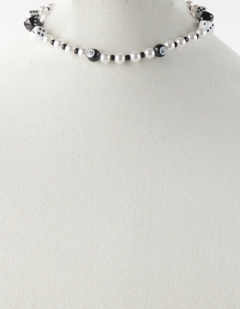 FULL TILT 8 Ball Dice Novelty Choker image number 1