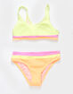 BEACH LINGO Banana Rama Bralette Girls Bikini Set image number 1