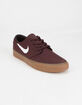 NIKE SB Zoom Stefan Janoski Canvas RM Mahogany & Gum Light Brown Shoes image number 2
