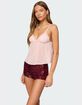 EDIKTED Dotted Chiffon Babydoll Tank Top image number 3