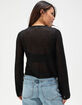 FULL TILT Tie Front Womens Cardigan image number 4