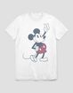 DISNEY Plaid Mickey Unisex Tee image number 1